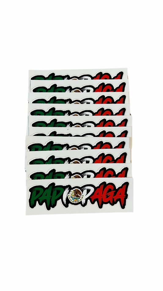 Papi Paga Decal 5 X 1 1/4